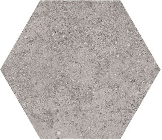 Aston Hexagono Benson Gris 23x26,6