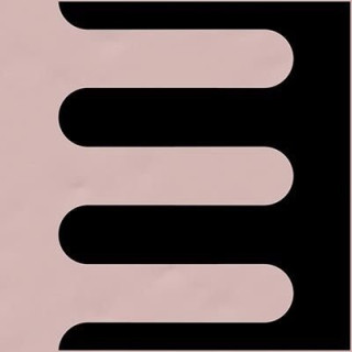 Vives Filippo Soul Garland Rosa Negro 20x20