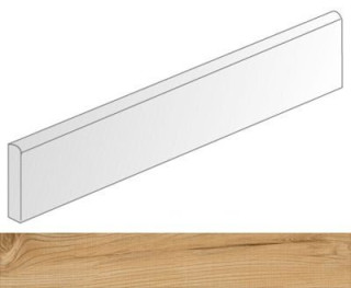 Vives Gamma Rodapie Miel 9,4x44,3