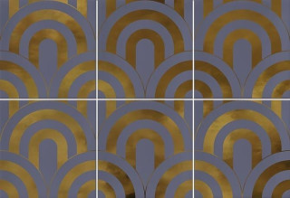 Vives Hanami Takada Indigo Oro 23x33,5