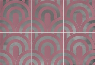 Vives Hanami Takada Marsala Plata 23x33,5