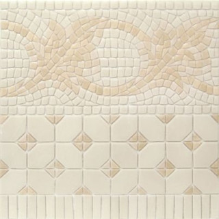 Vives Iliada Cenefa Midas Blanco 43,5x43,5