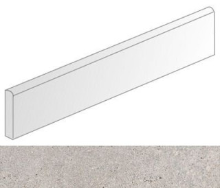 Vives Ribadeo Rodapie Gris 9,4x30