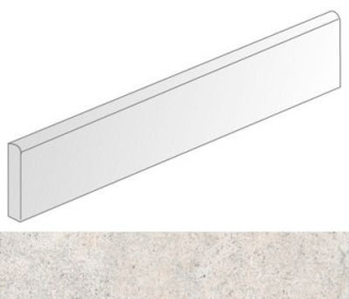 Vives Ribadeo Rodapie Blanco 9,4x30