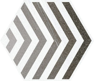 Vives Seine Hexagono Lacroix Gris 23х26,6