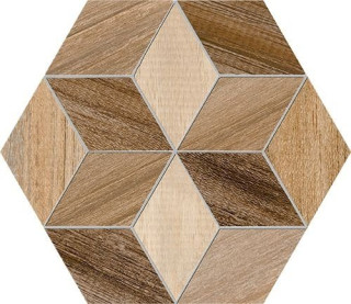 Vives Seine Hexagono Freret Multicolo 23х26,6