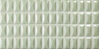 Wow 3D Bars Bevel Jade Gloss 12.5x25