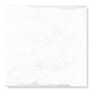 Wow Blanc Et Bleu Antique 18,5x18,5