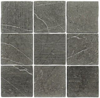 Wow Gea Carved Charcoal 12,5x12,5