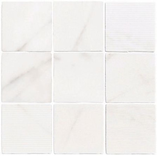 Wow Gea Carved Calacatta 12,5x12,5