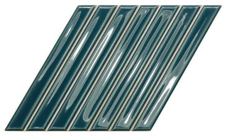 Wow Spike Bars B Peacock Blue Gloss 15x25.9