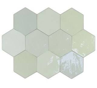 Wow Zelige Hexa Mint 10,8х12,4