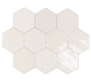 Wow Zelige Hexa White 10,8х12,4