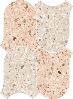 41zero42 Chicco Onda Rosa Greige 27x36.5H0.9