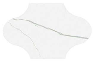 41zero42 Mate Esagona Fes Marmo Bianco 15x24,5