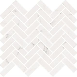 ABK Sensi Mos. Chevron Statuario White 30х30