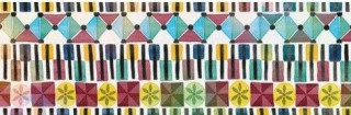 Alta Cristall Glass Decoro Dress 20x60