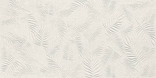 Atlas Concorde 3D Wall Carve Leaf White 40x80