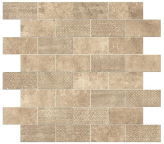 Atlas Concorde Aix Beige Minibrick Tumbled 30,5x30,5