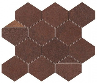 Atlas Concorde Blaze Corten Mosaico Nest 25,8х29,4