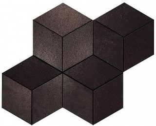 Atlas Concorde Blaze Iron Mosaico Esagono Lapp 30x35