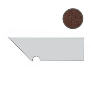 Atlas Concorde Blaze Corten Battiscopa Sag.Sx 7,2x30