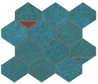 Atlas Concorde Blaze Verdigris Mosaico Nest 25,8х29,4