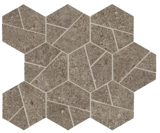 Atlas Concorde Boost Stone Taupe Mosaico Hex 25x28,5