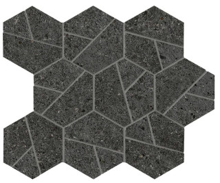 Atlas Concorde Boost Stone Tarmac Mosaico Hex 25x28,5