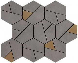 Atlas Concorde Boost Smoke Mosaico Hex Yellow 25х28,5