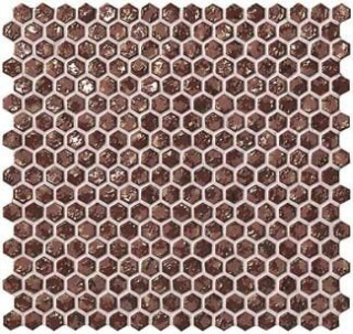 Atlas Concorde Dwell Rust Hexagon Gold 30х30
