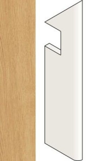 Atlas Concorde Exence Almond Battiscopa Sag.DX 7,2x30