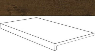 Atlas Concorde Heartwood Moka Scalino 33x150