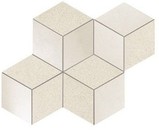 Atlas Concorde Kone White Mosaico Esagono Grip 30X35