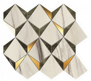 Atlas Concorde Marvel Diamonds Bianco-Green 35,8х32,9