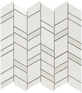 Atlas Concorde Mek Light Mosaic Chevron 30.5x30.5