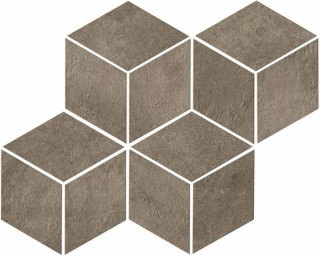 Atlas Concorde Raw Mud Mosaico Esagono 30x35