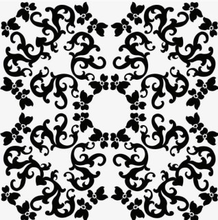 Bardelli Nero Iris 1 Nero 20х20