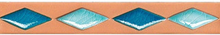 Bayker Aqua Listello Baia Blu 3x20