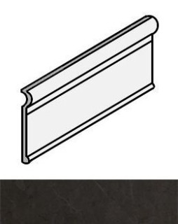 Caesar Anima Graphite Zoccolo 15x30