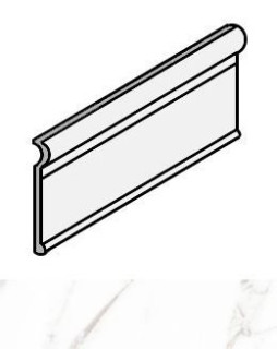 Caesar Anima Statuario Venato Zoccolo 15x30