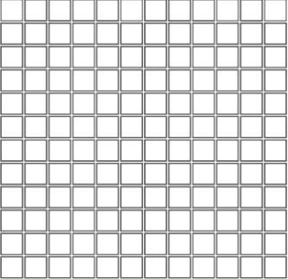 CE.SI. Matt Nero Mosaico 2,5x2,5 30х30