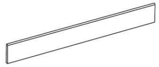 Century Aurum Battiscopa Ebur 5,4х60