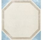 Cir Via Emilia Crema-Azzuro Inserto 20х20