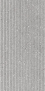 Dado Ceramica Shellstone Grigio Rigat-One 3D 60x120