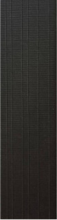 Decoratori Bassanesi Wabi-Sabi Wabi Anthracite SP 7.5x30H0.9