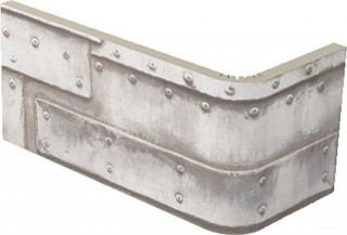 Del Conca Cor-ten Angolo Esterno CO1 Beige 10x20x10