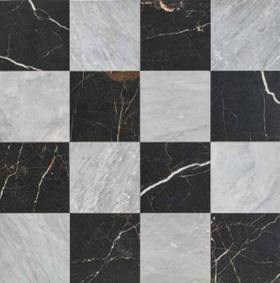 Edimax Reve Mosaico Chess Gris - Noir 30x30H0.9