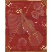 Emil La Musique Red Decoro 25х60