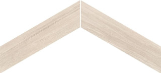 Emil Ceramica Sleekwood Chevron 60 White 11x54